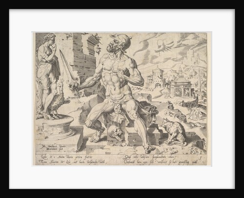 Simeon, from the series The Twelve Patriarchs, 1550 by Dirck Volkertsen Coornhert