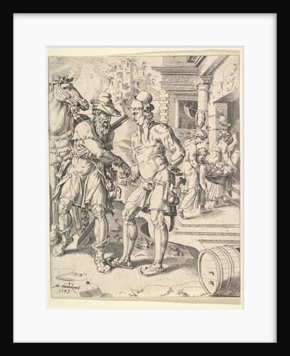 The Parable of the Good Samaritan, 1549 by Dirck Volkertsen Coornhert