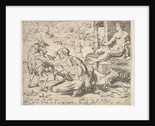 Asher, from the series The Twelve Patriarchs, 1550 by Dirck Volkertsen Coornhert