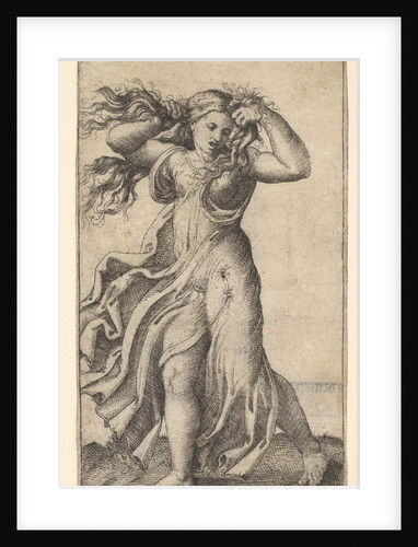 Woman pulling Her Hair, ca. 1515 by Unknown