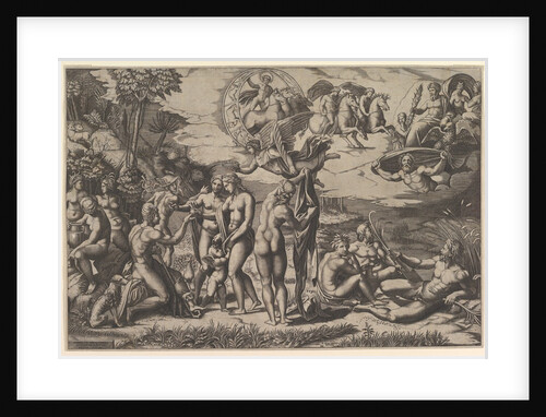 The Judgment of Paris, 1515-27 by Marco Dente
