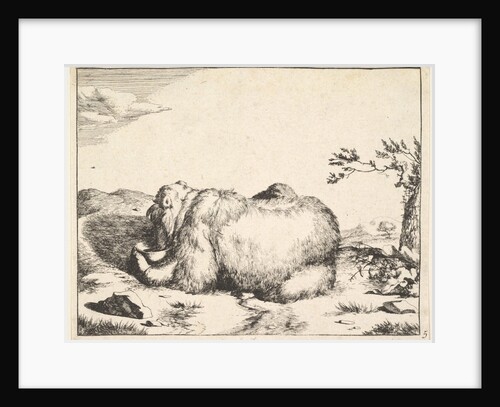 from The Set of The Bears, ca. 1664 by Marcus de Bye