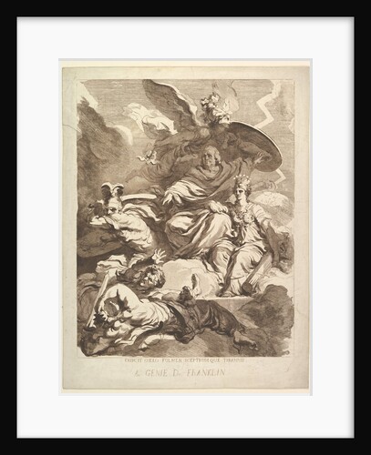 To the Genius of Franklin, 1779 by Marguerite Gerard