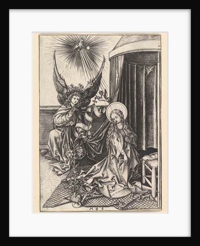 The Annunciation, ca. 1435-1491 by Martin Schongauer