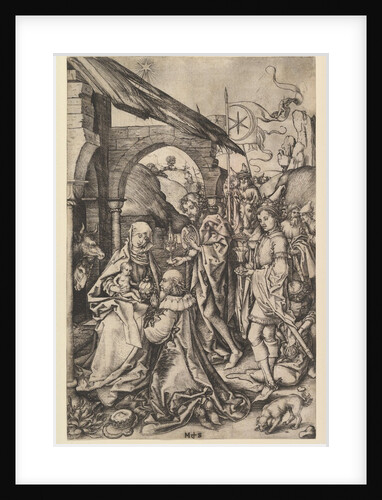 The Adoration of the Magi, ca. 1435-1491 by Martin Schongauer