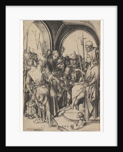 Christ before Annas, ca. 1435-1491 by Martin Schongauer