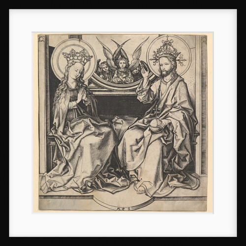 The Enthronement of the Virgin, ca. 1435-1491 by Martin Schongauer