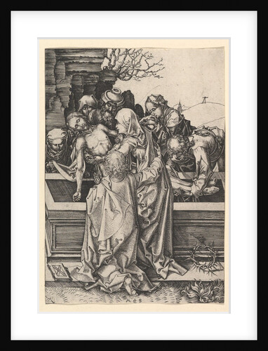 The Entombment of Christ, ca. 1435-1491 by Martin Schongauer
