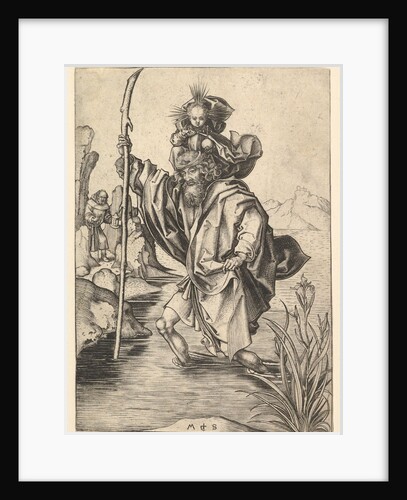 St. Christopher, ca. 1435-1491 by Martin Schongauer