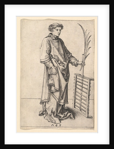 Saint Lawrence, ca. 1435-1491 by Martin Schongauer