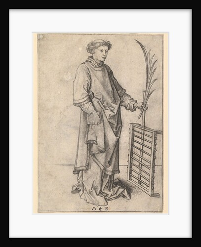 St. Lawrence, ca. 1435-1491 by Martin Schongauer