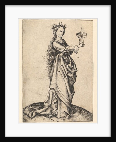 The Third Wise Virgin, ca. 1435-1491 by Martin Schongauer