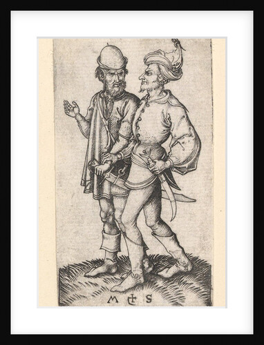 Two Turks, ca. 1435-1491 by Martin Schongauer