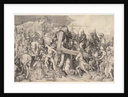 Christ Carrying the Cross, ca. 1475-80 by Martin Schongauer