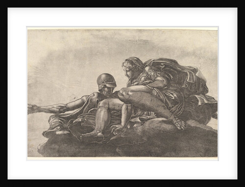 Two Gods on a Cloud, mid-16th century by Master FG (attributed to)