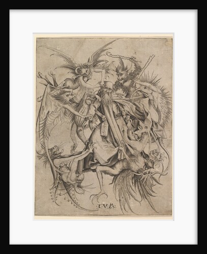 Saint Anthony Tormented by Demons, late 15th century by Master FVB