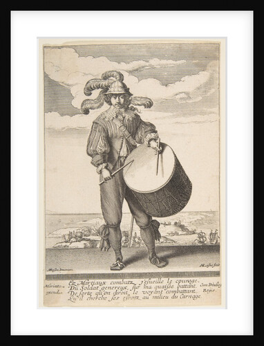 The Drummer, 1620-1667 by Michel Lasne