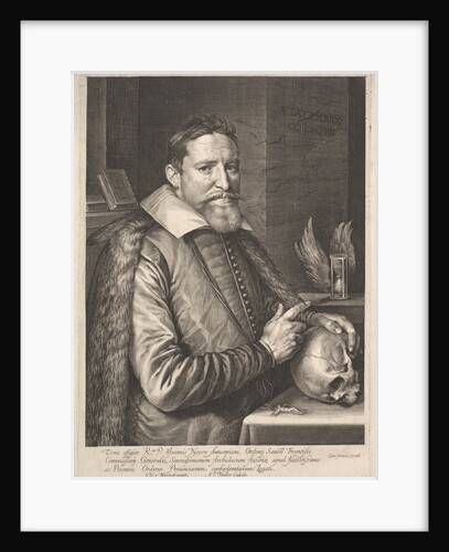 Portrait of Joannes Neyen, General of the Order of Franciscan Friars, Ambassador in Trier, 1608 by Michiel Jansz van Miereveld