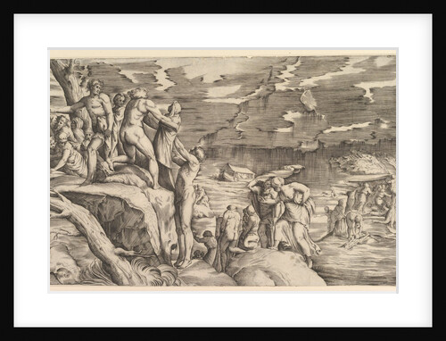 The Deluge by Monogrammist 9 (attributed to)