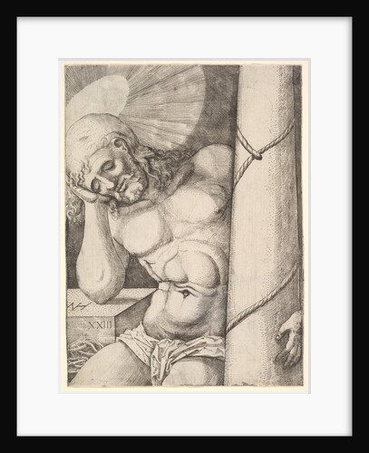 The Man of Sorrows at the Column, 1523 by Nicolaas Hogenberg
