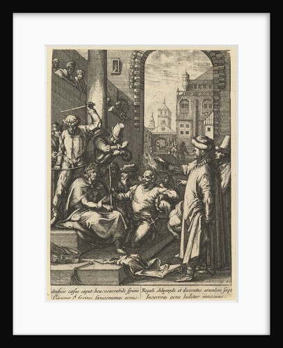 The Crowning with Thorns, from The Passion of Christ, mid 17th century by Nicolas Cochin