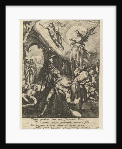 The Resurrection, from The Passion of Christ, mid 17th century by Nicolas Cochin