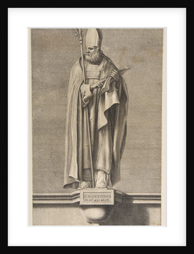 St. Augustine by Nicolas Pitau