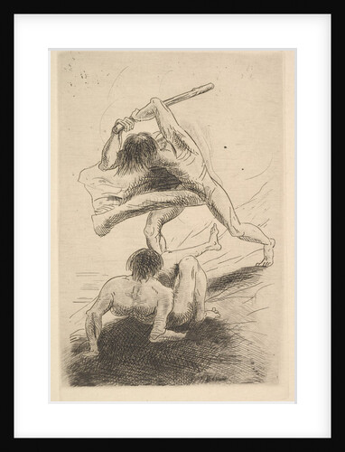 Cain and Abel, 1886 by Odilon Redon