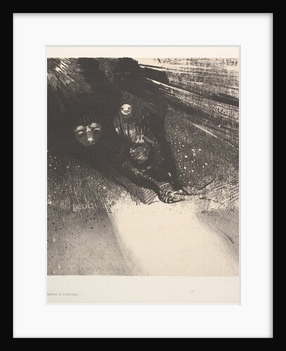 Hideous Larvae, 1896 by Odilon Redon