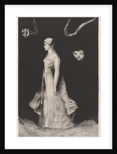 Haunting, 1893-94 by Odilon Redon