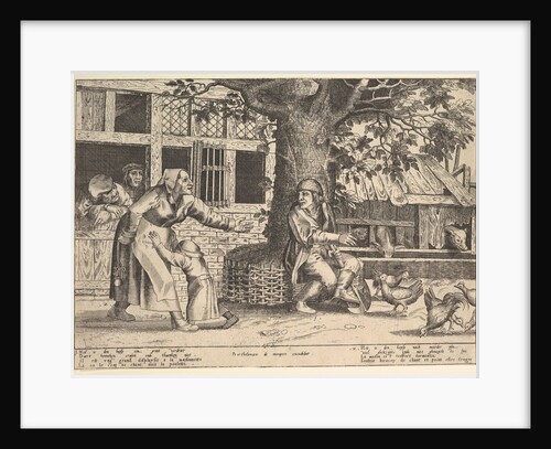 The Hen-Pecked Husband by Peeter van der Borcht