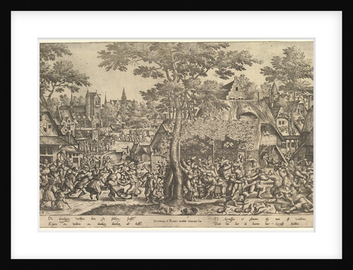 Peasant Fair, 1559 by Peeter van der Borcht