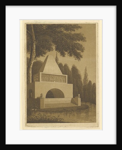 Temple Monument in a Park on a Lake by Peter Speeth
