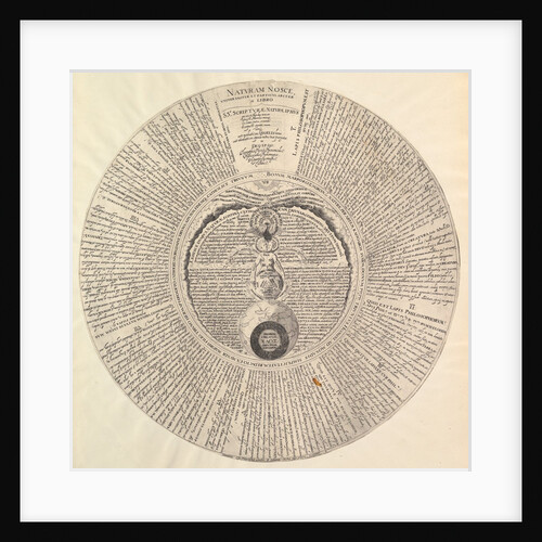 The Philosopher's Stone from Heinrich Khunrath, Amphiteatrum sapientiae aeternae by Peter van der Doort (attributed to)