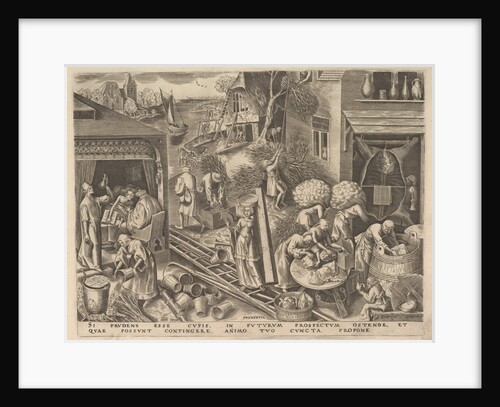 Prudence from The Virtues, ca. 1559-60 by Philip Galle