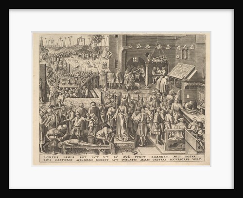 Justice from The Virtues, ca. 1559-60 by Philip Galle