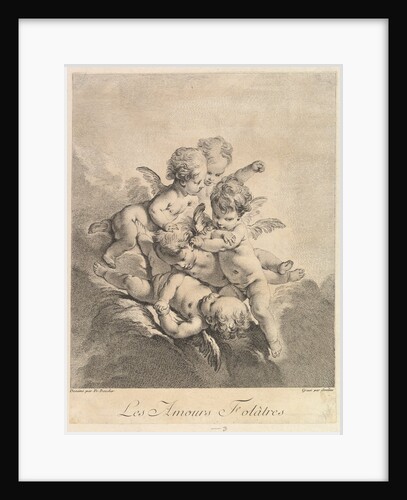 Children playing, 1750 by Pierre Alexandre Aveline