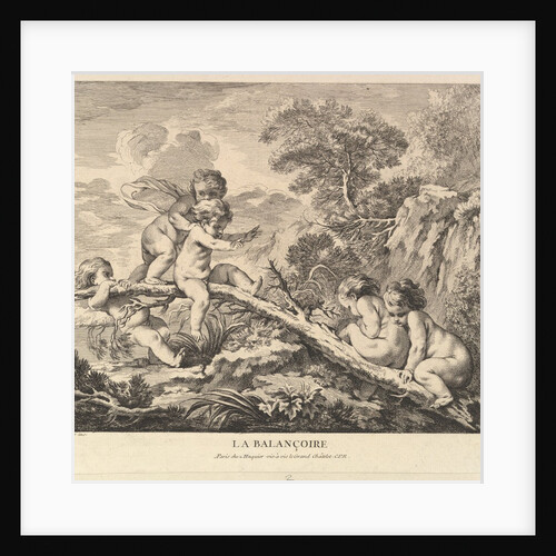 The Swing, ca. 1738 by Pierre Alexandre Aveline