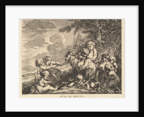 The Feast of Bacchus, ca. 1738 by Pierre Alexandre Aveline