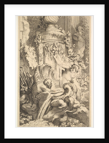 Naiades, Tritons and the Bath of Priap, 1736 by Pierre Alexandre Aveline