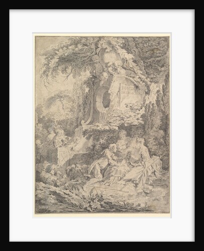 Fountain of Love, 1738 by Pierre Alexandre Aveline