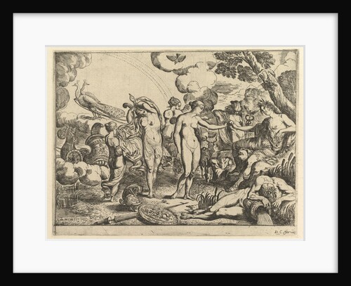 Judgment of Paris, 1610-42 by Pierre Brebiette