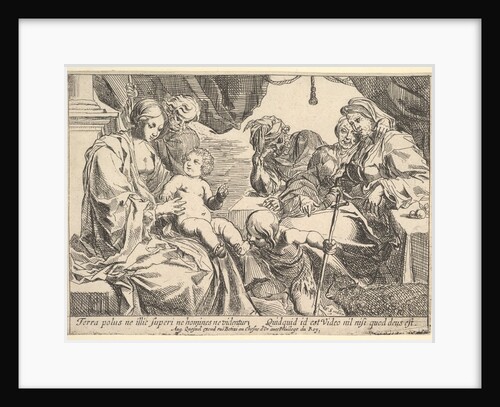 Holy Family with Saints, 1610-42 by Pierre Brebiette