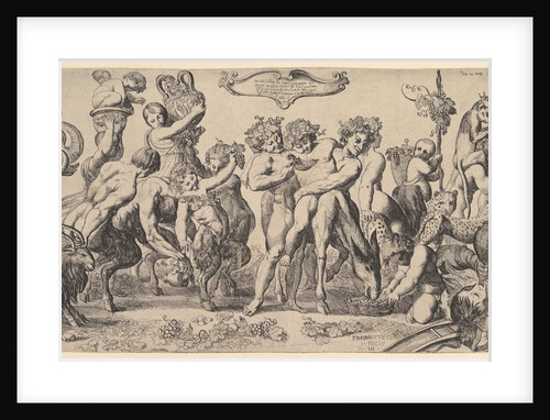 Triumph of Bacchus, 17th century by Pierre Brebiette