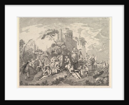 Country Fair, 1762 by Pierre Charles Levesque