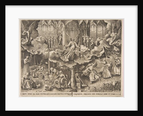 The Parable of the Wise and Foolish Virgins, ca. 1560-63 by Philip Galle