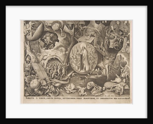 The Descent of Christ Into Limbo, 1551 by Pieter van der Heyden