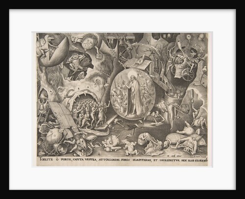 The Descent of Christ Into Limbo, ca. 1561 by Pieter van der Heyden