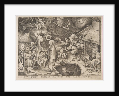 St. James and the Magician Hermogenes, 1565 by Pieter van der Heyden