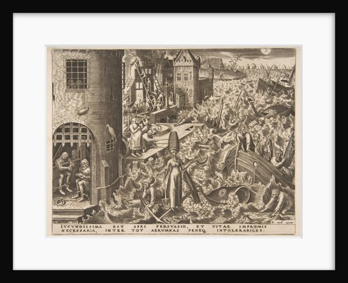 Hope from the series The Virtues, 1559-60 by Philip Galle